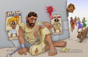 Samson Captured