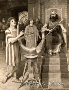 Saul tries to Kill David