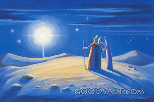 Sheherds Gaze Upon the Star of Jesus
