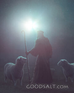 Shepherd on the First Christmas