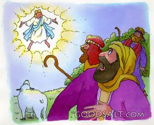 Shepherds and Angels