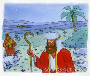 Shepherds Watch Their Flocks