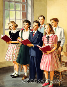 Singing in Classroom