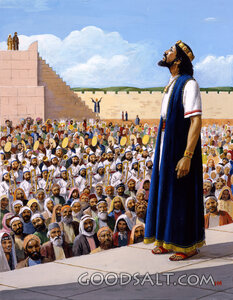 Solomon and the People Worship