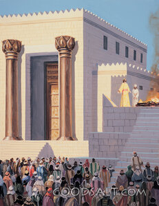 Solomon Dedicated the Temple