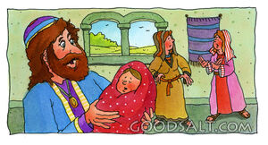 Solomon Judges Wisely