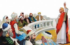 Speaking to the Sanhedrin