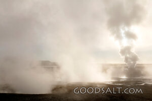 Steam Rising at Namaskard Pass, Iceland