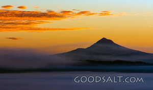 Sunrise over Mt. Hood