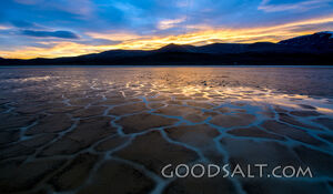 Sunset Reflections on the Alvord