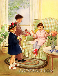 Taking Doll to Sick Child