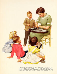 Teacher Playing Auto Harp