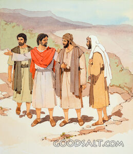 Teaching His Disciples