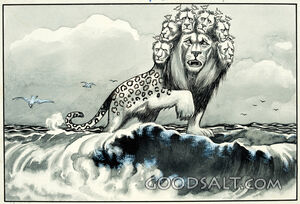 Ten Horned Beast of Daniel