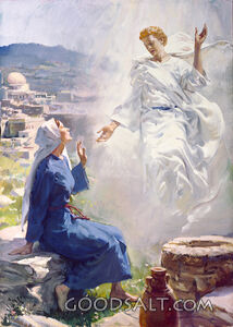 The Angel Gabriel Announces the Promise of Jesus