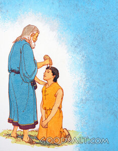 The Anointing of David