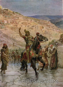 The Assyrian Rabshakeh Demanding the Surrender of Jerusalem