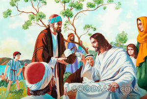 The Boy's Lunch - Feeding the Multitude