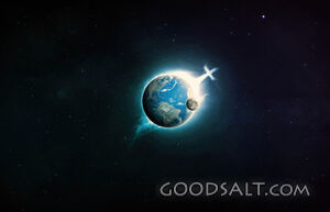 The Earth With Cross