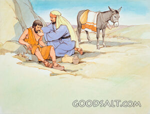 The Good Samaritan Helps the Victim of a Robbery