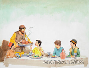 The Hebrew Boys Reject the King's Food