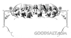 The Last Supper (framed Design)