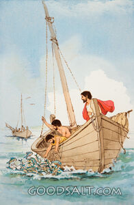 The Miraculous Catch of Fish