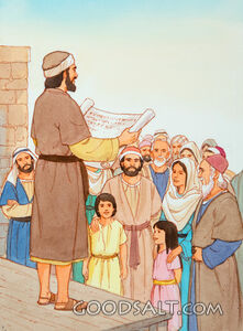 The People Hear the Scriptures