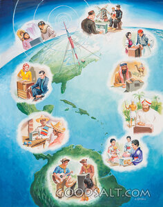 The Word Spreads Around the Globe