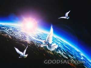 Three Angels Fly over the World