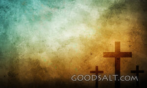 Three Crosses Background