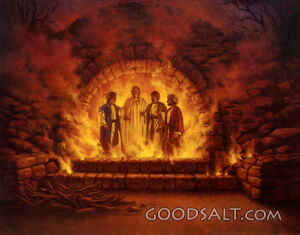 Three Friends in a Fire: Shadrach, Meshach and Abednego