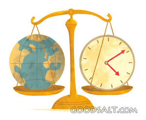 Time and the World on a Ballance
