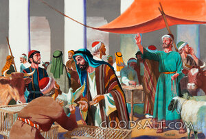 Traders in the Temple