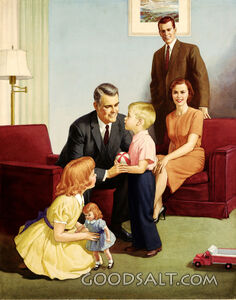 Visit from the Minister