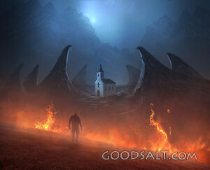 Walking Through Fire to Church