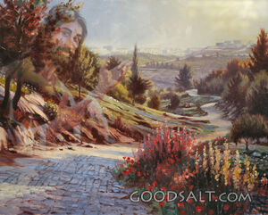 We Will Walk in His Paths With Jesus