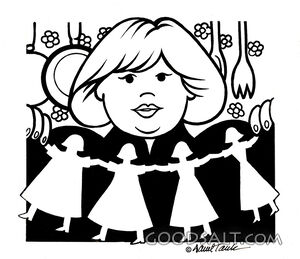 Weightloss Paper Dolls