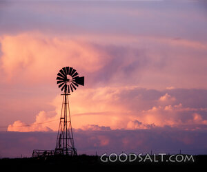 Windmill and Clouds