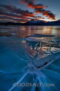 Windy Point Red Sunrise