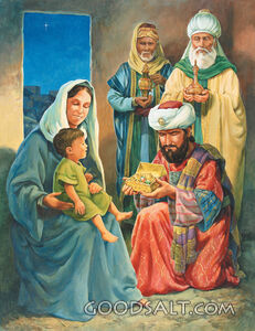 Wise Men Worship Jesus