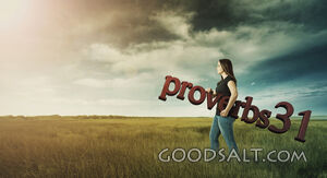 Woman Carrying Proverbs 31