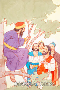 Zaccheus Listens to Jesus